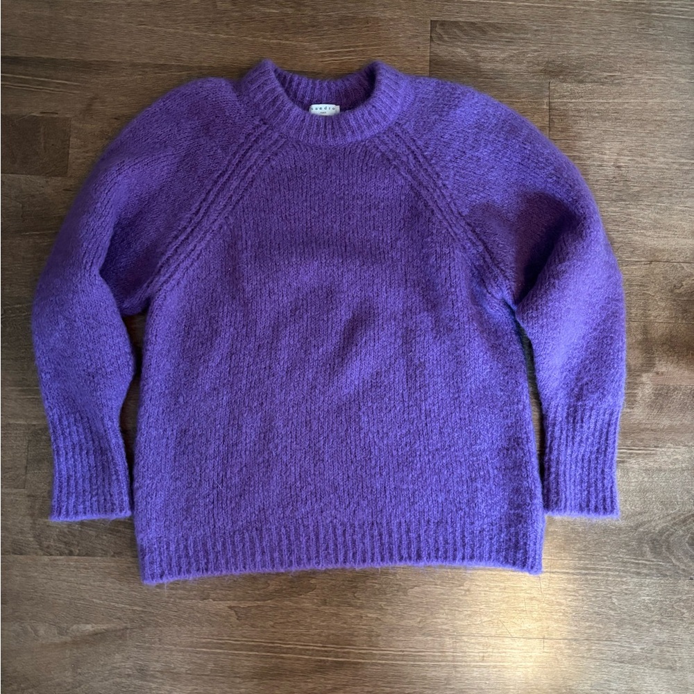 Sandro purple sweater